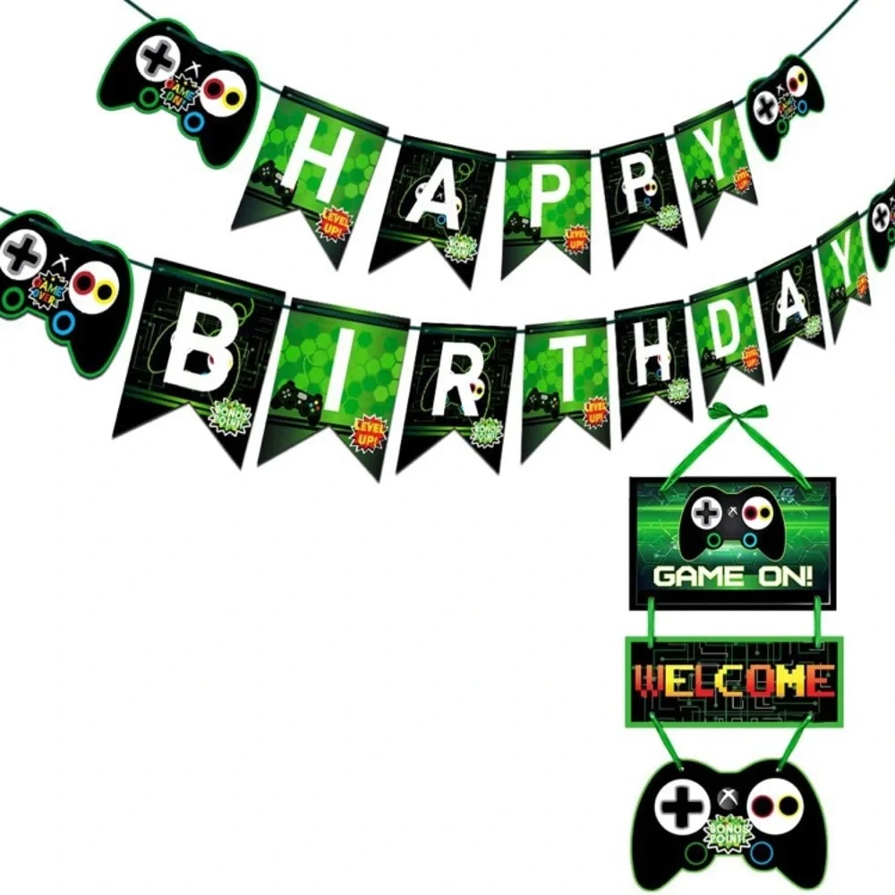 Birthday Party Decorations Video Game Theme